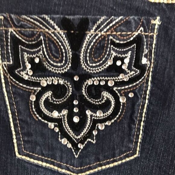 Lane Bryant Embellished Denim Jeans Size 14 - Picture 7 of 9